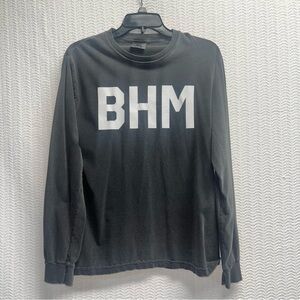 comfort colors / grey long sleeve BHM tee size small
